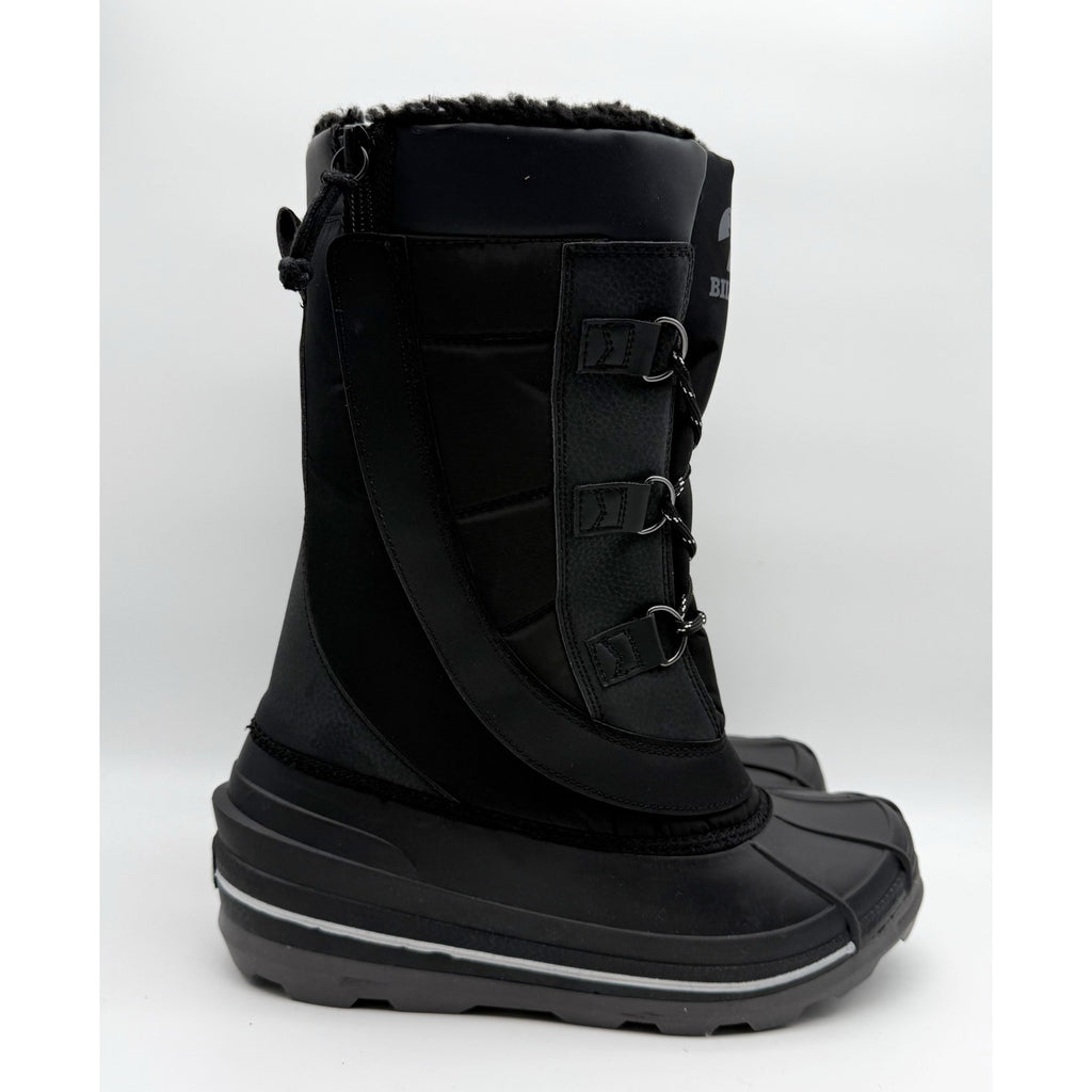 BILLY Footwear Kids Ice II Snow Boots US 7 M EU 39 Black Water Resistant NIB