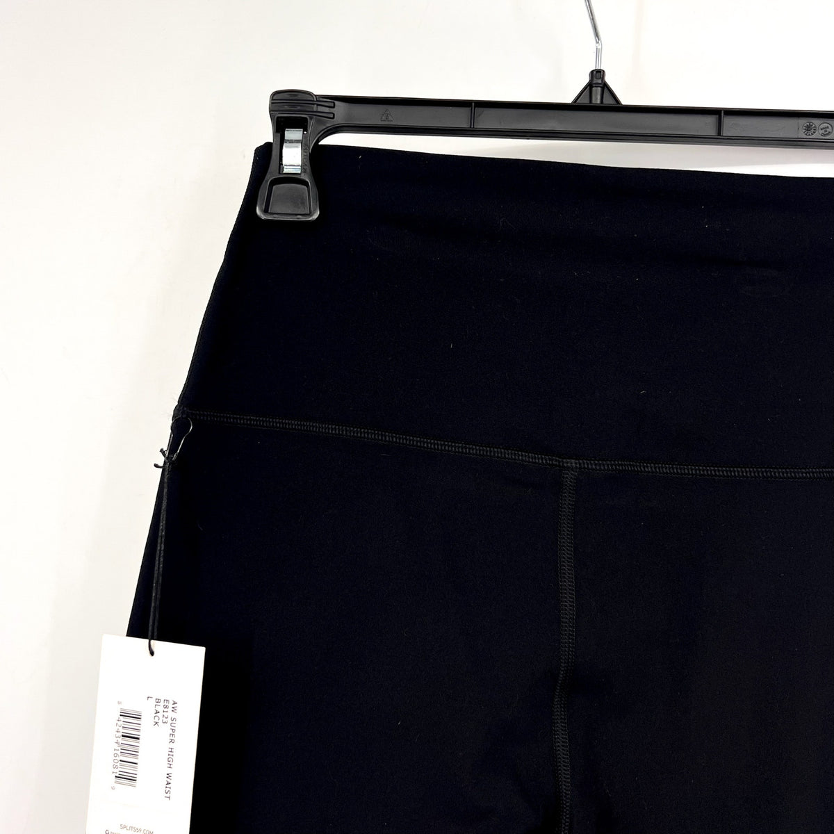 SPLITS59 Women's Airweight Super High Waist 7/8 Leggings Large Black NWT