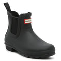Hunter Womens Original Chelsea Rain Ankle Boot US 10 EU 42 Black Waterproof NWOB