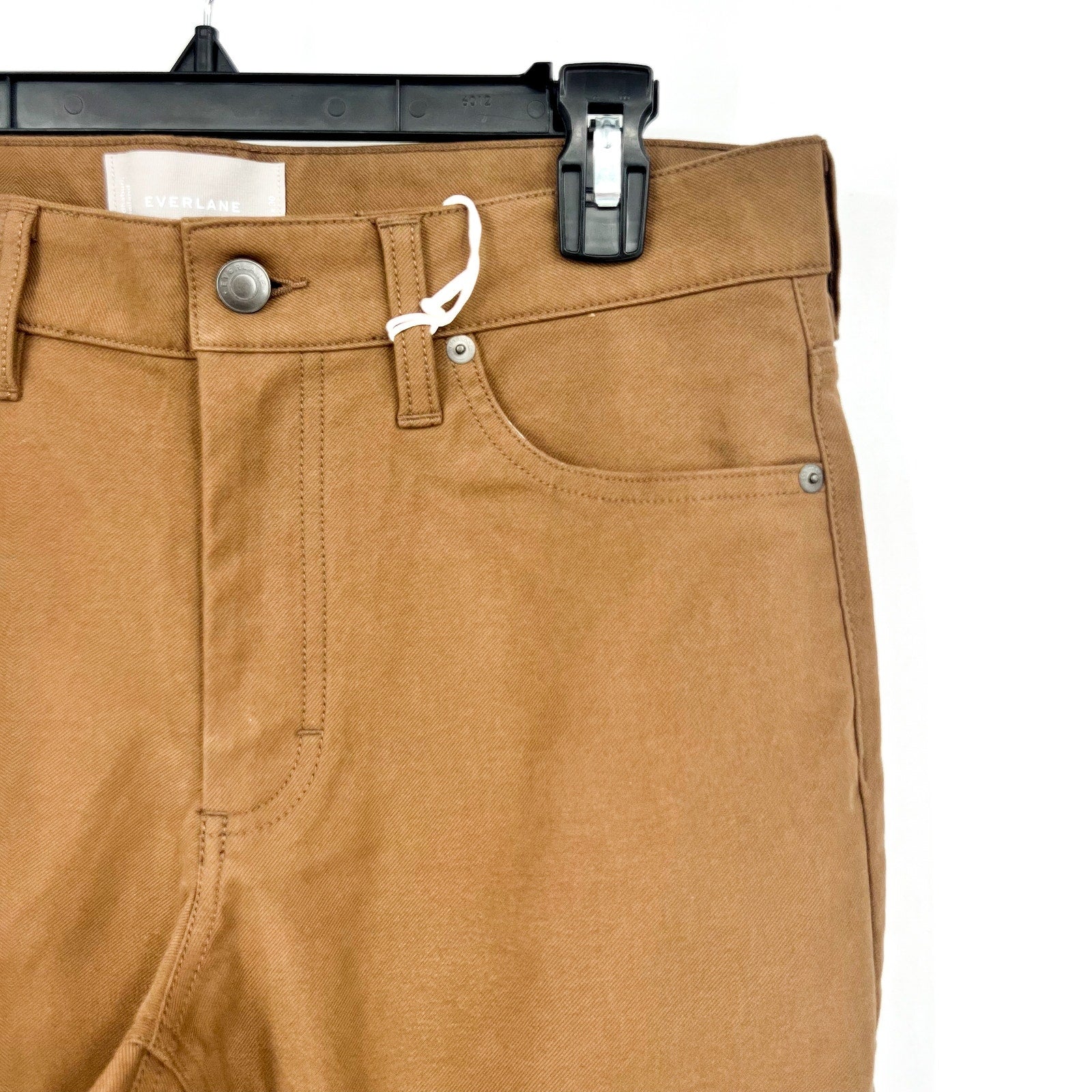 EVERLANE Men's Slim Fit 5-Pocket Pants 31x30 Tan Ochre Chino NWT
