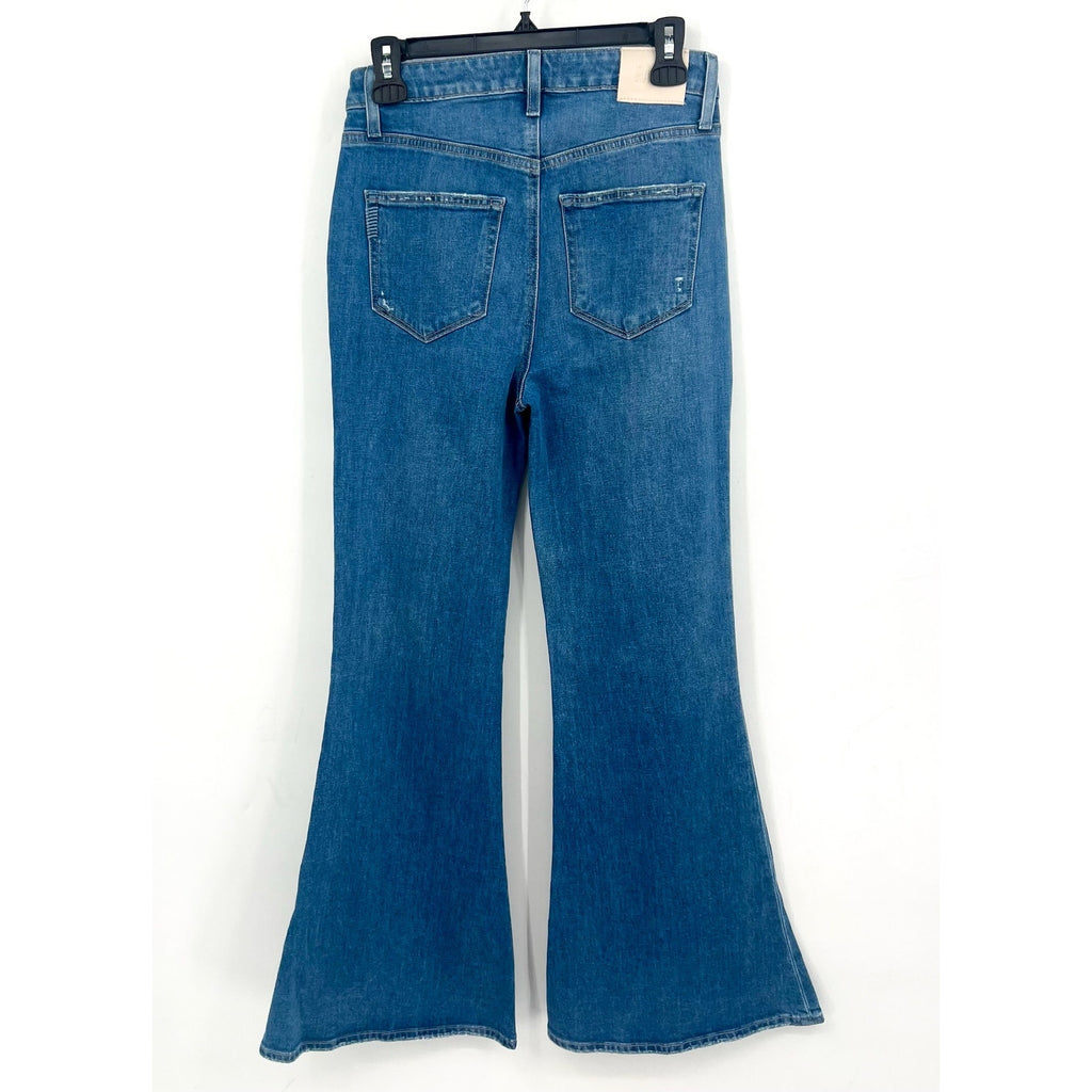 PAIGE Womens Charlie Flare Jeans Size 26 US 2 Gabriella Blue High Rise NWOT