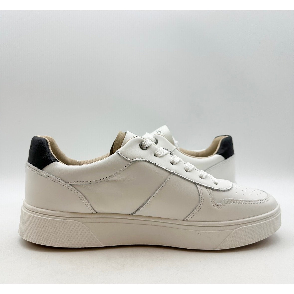 Vionic Womens Kimmie Casual Court Sneakers Size 10 M EU 41 White Leather NIB