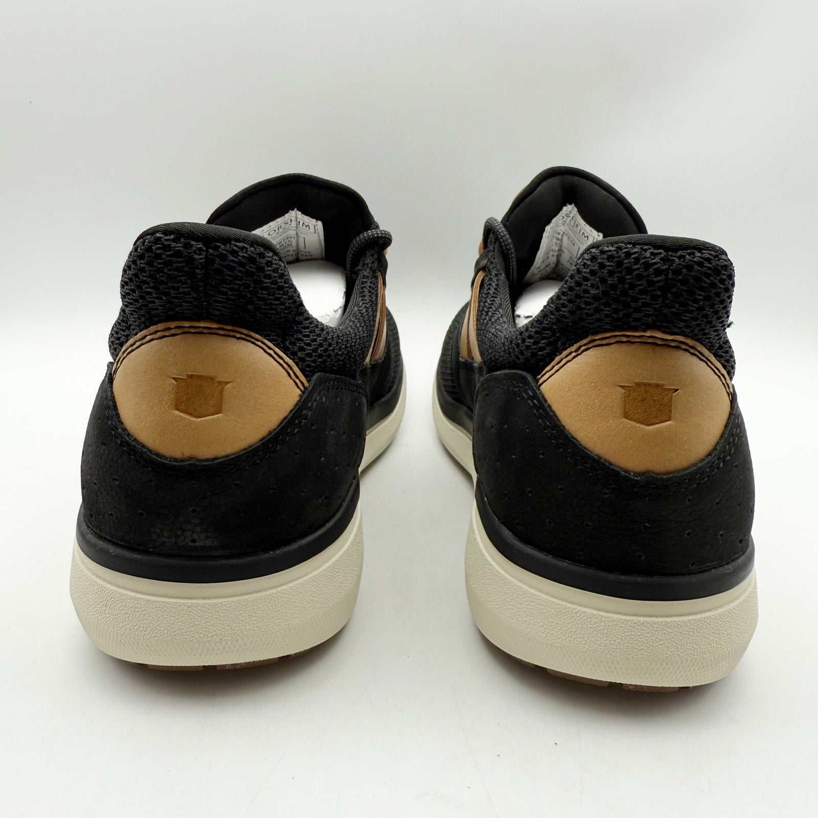 Florsheim Mens Adventure Steel Toe Work Sneakers US 7 EEE Black White NIB