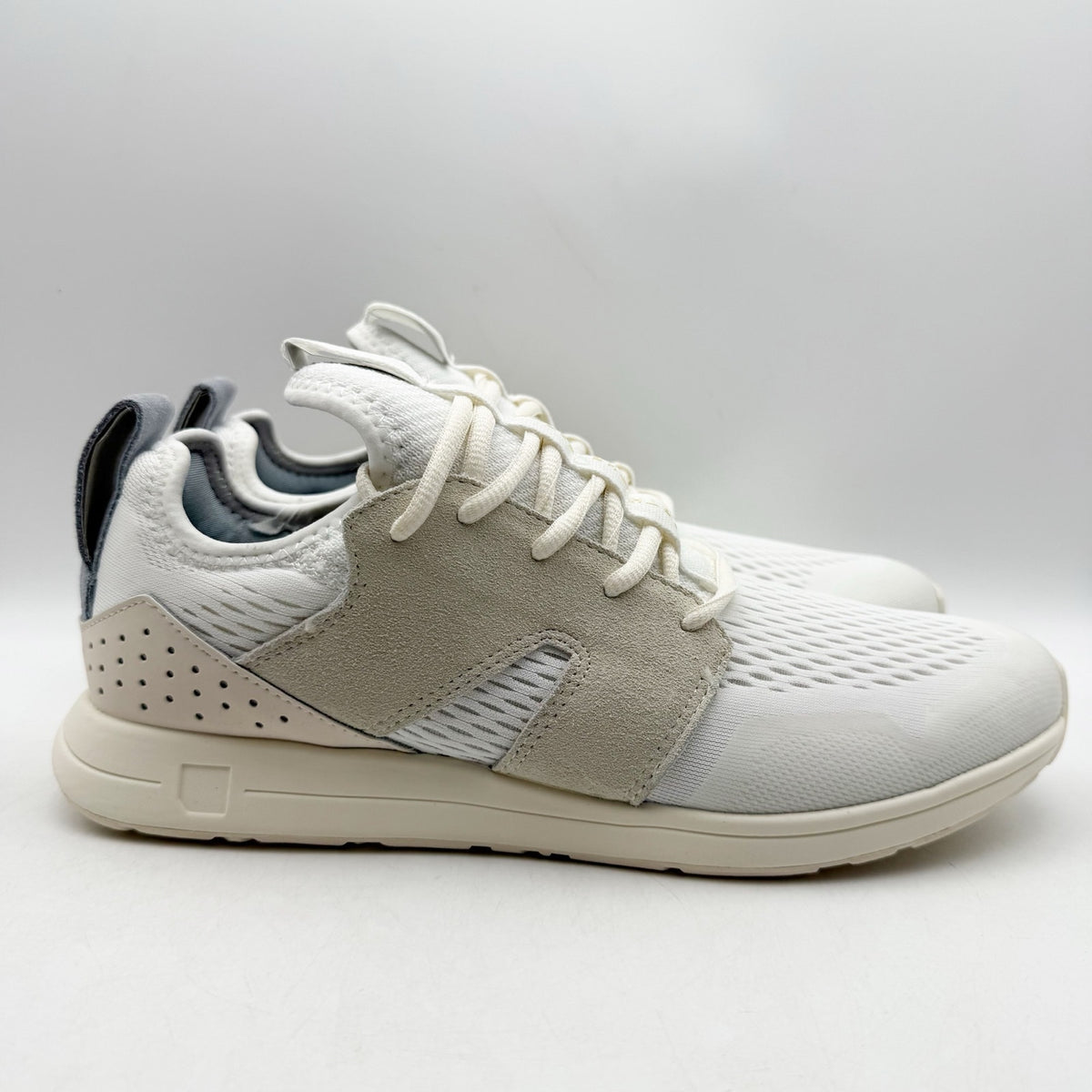 York Athletics Frank Trainer Womens 12 Mens 10.5 Bone White Casual Sneakers NIB
