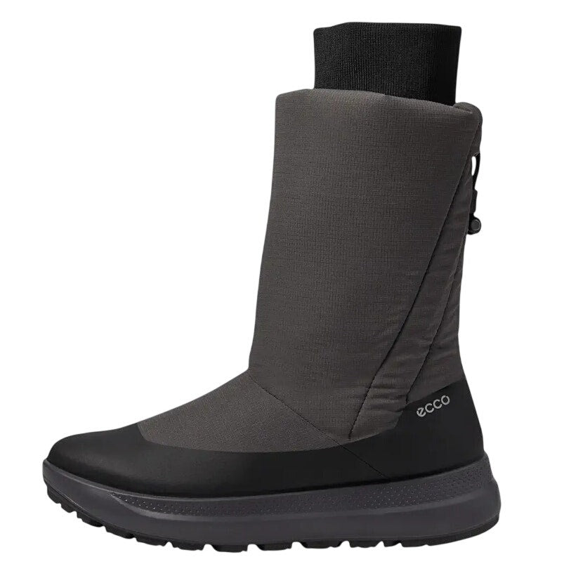 ECCO Sport Womens Solice Arctic Snow Boots EU 39 US 8.5 Grey Waterproof NWOB