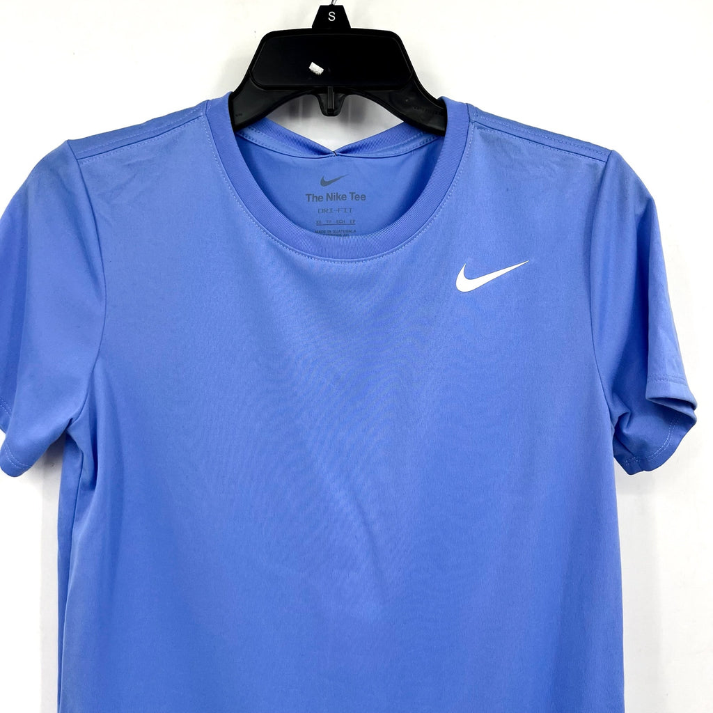 NIKE Women's Dri-FIT Legend T-Shirt XS Blue Light Sapphire Short Sleeve NWT