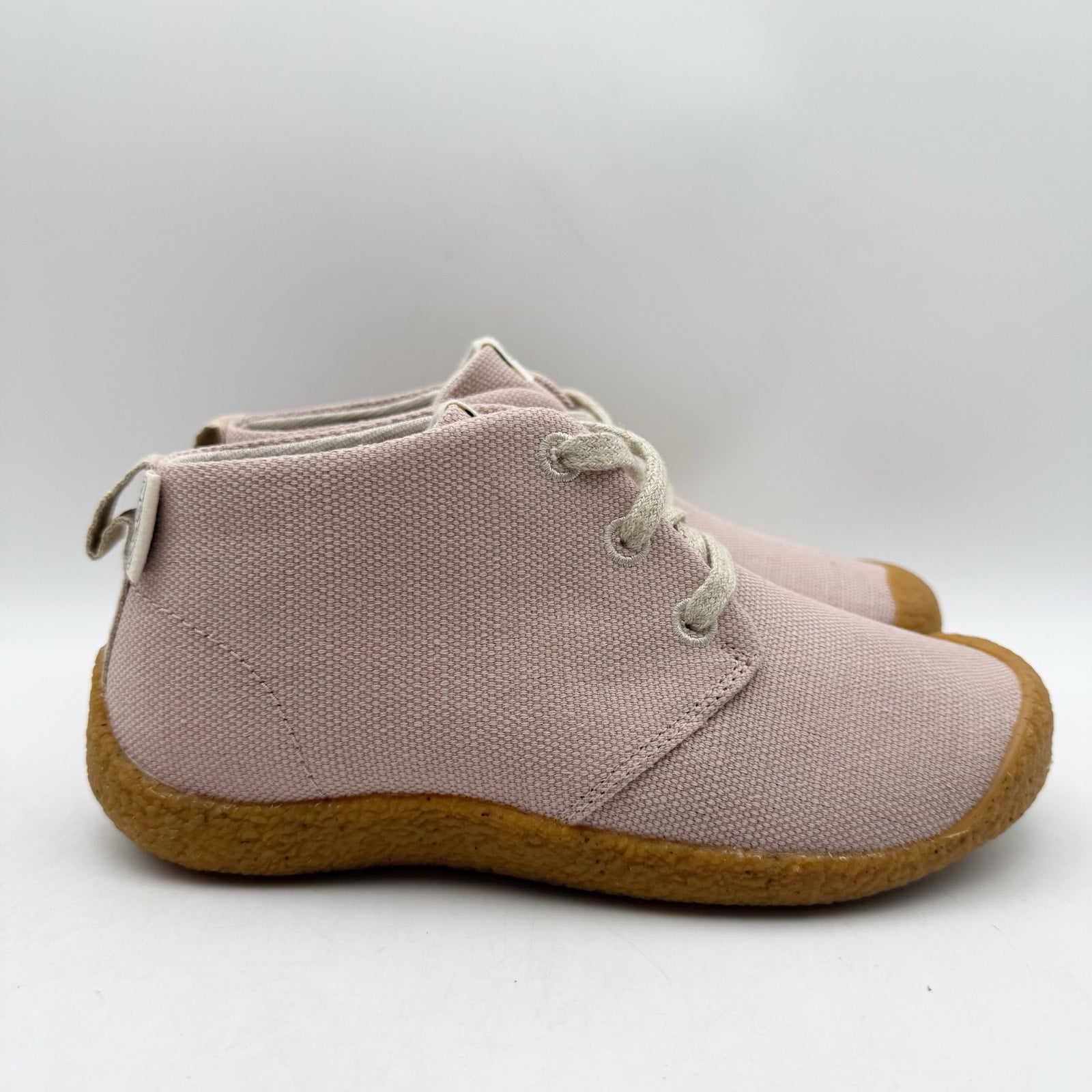 KEEN Womens Mosey Chukka Shoes US 6 EU 36 Fawn Beige Canvas NWOB