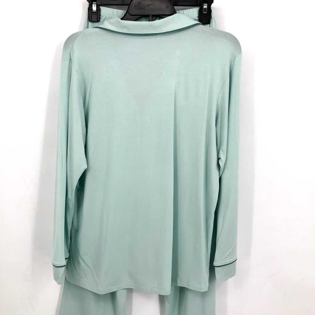 EBERJEY Women's Gisele PJ Set Small Mint Green Surf Spray Agave Modal NWT