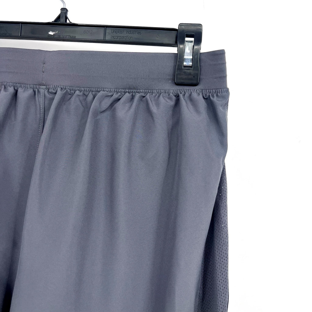 UNDER ARMOUR Men's UA Launch 2-in-1 Athletic Shorts Medium Gray 7" Inseam NWT