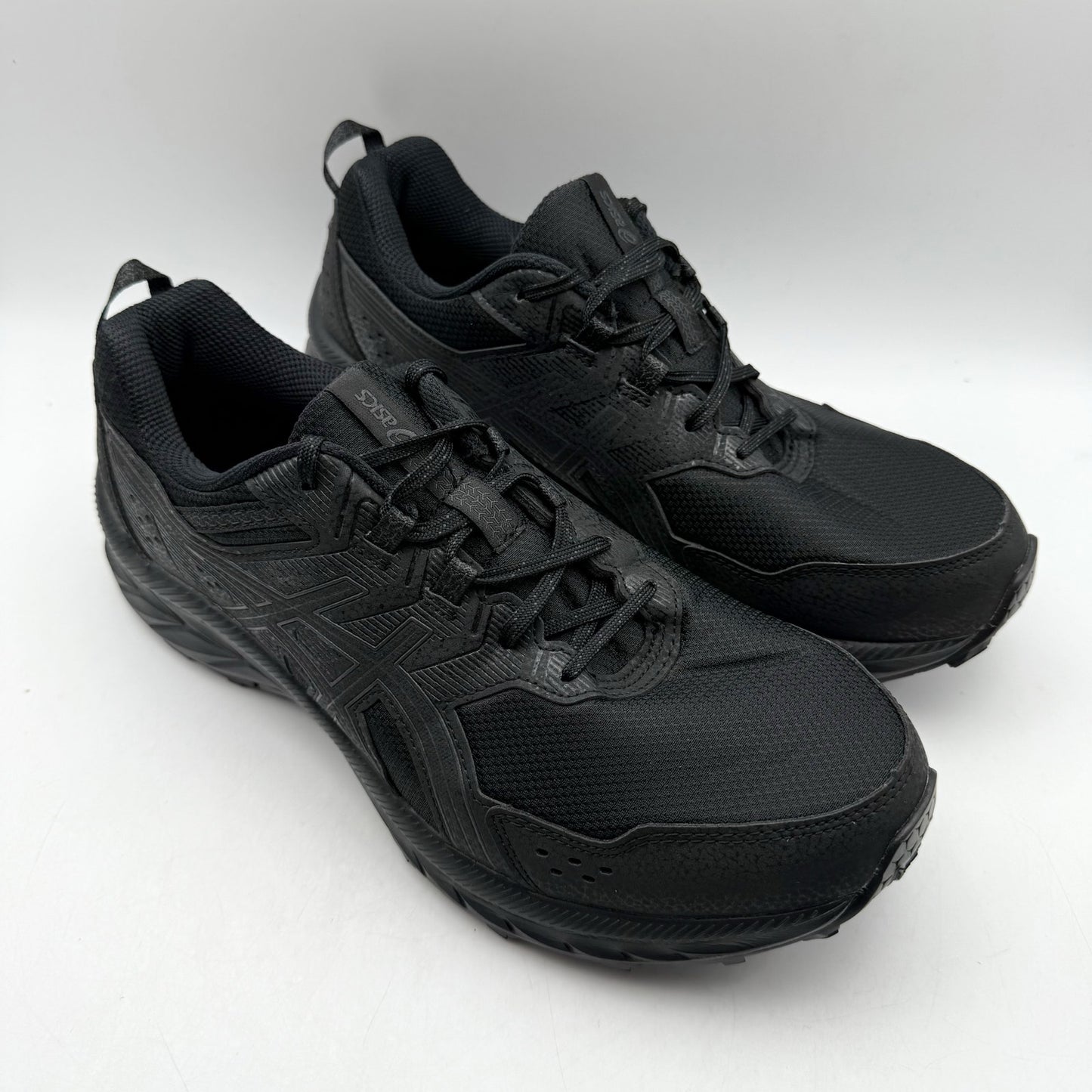 ASICS Mens GEL-Venture 9 Running Sneakers 10.5 EU 44.5 Black Athletic NIB