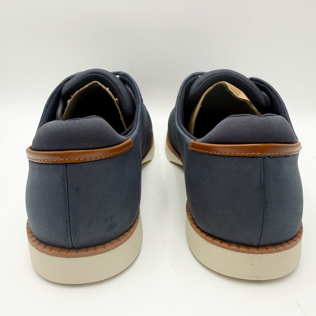 Dr. Scholls Mens Sync Oxford Shoes Size 12 M EU 46 Navy Blue Knit NIB