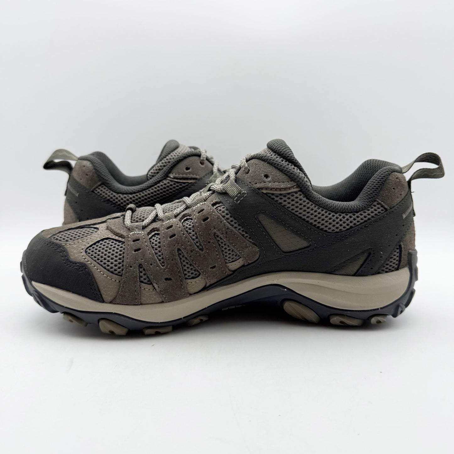 Merrell Mens Accentor 3 Hiking Shoes US 8.5 M Brown Waterproof Suede NIB