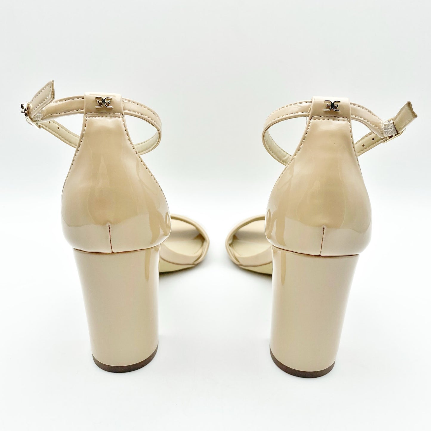 Sam Edelman Womens Robyn Heeled Sandals US 6 M EU 36 Beige Leather NIB