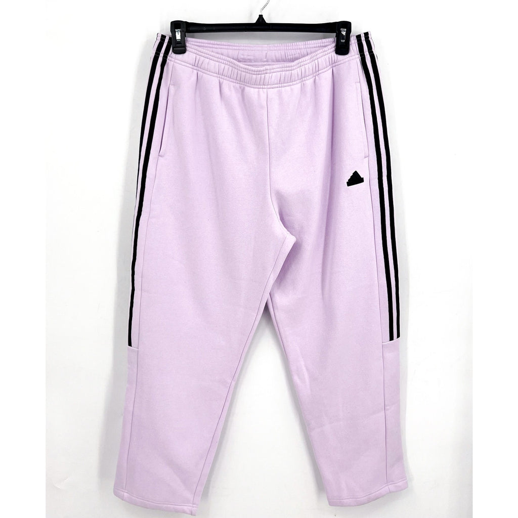 ADIDAS Womens Tiro Fleece Pants XL Purple Ice Lavender Pull-On NWT