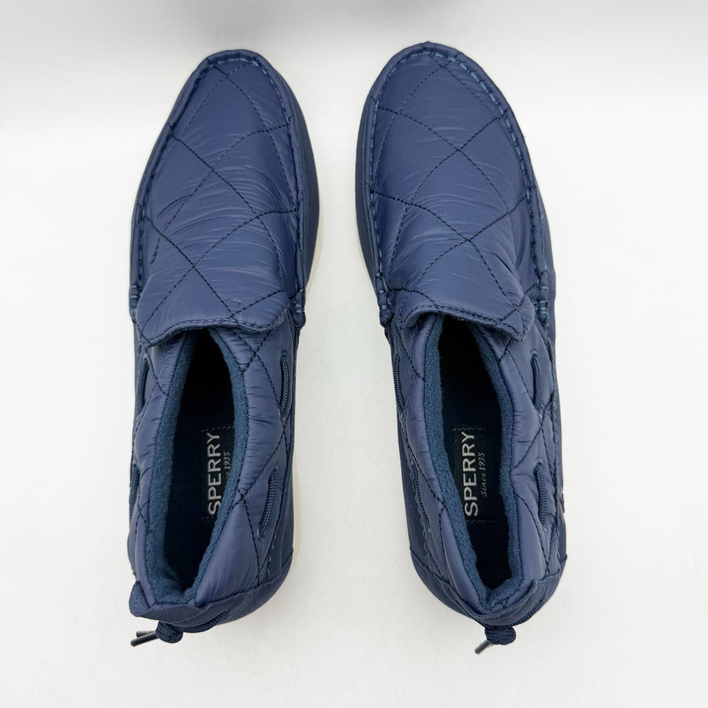 Sperry Mens Top-Sider Quilted Moc Loafers Size 10 M Navy Blue Casual Shoes NWOB