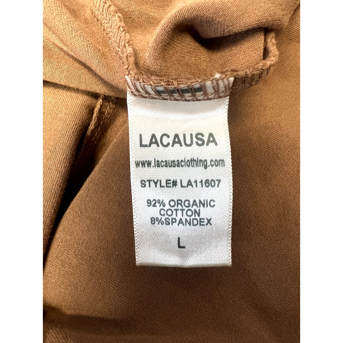 LACAUSA ANTHROPOLOGIE Womens Dawn Bodysuit Large Mocha Brown Short Sleeve NWT