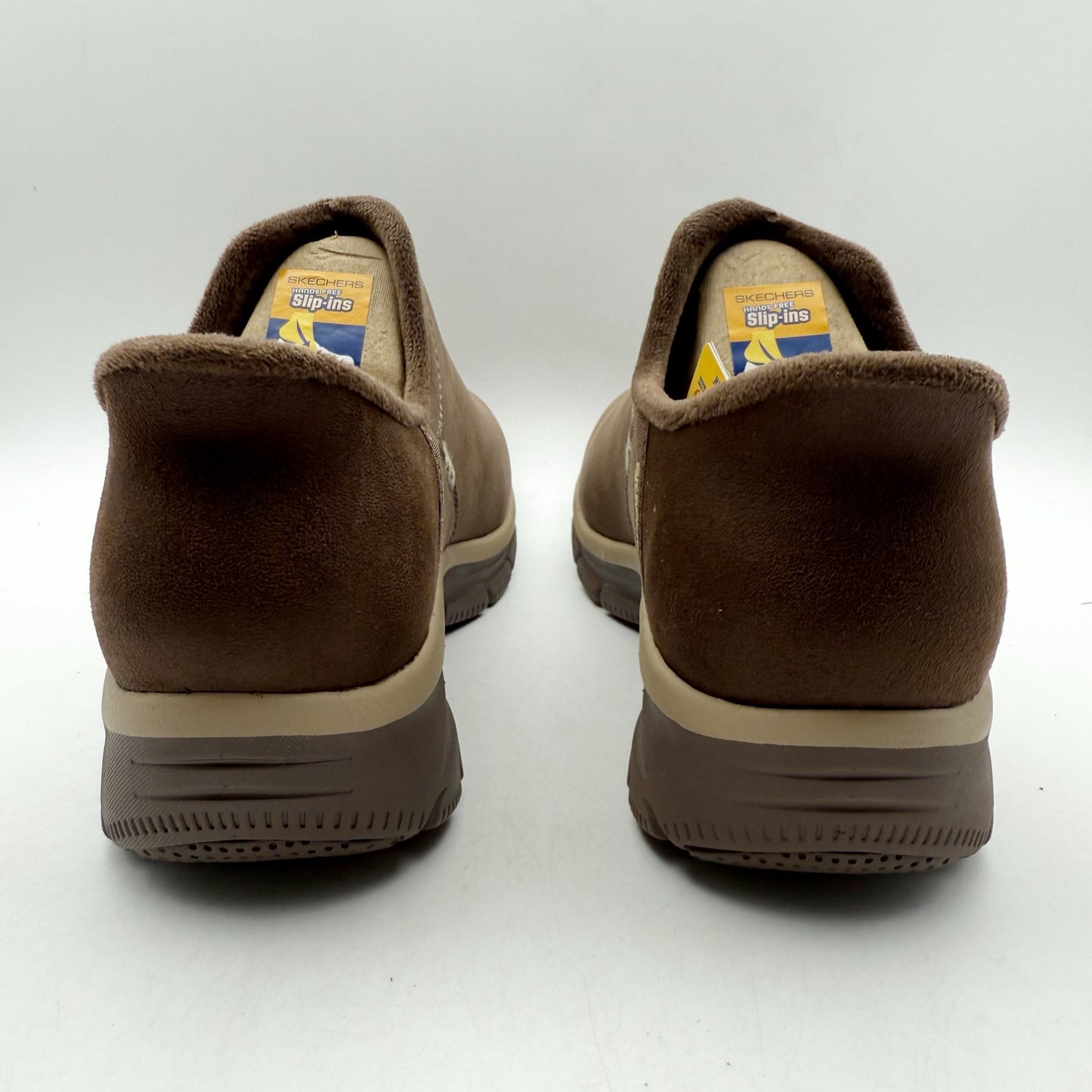 Skechers Womens Easy Going Modern Hour Slip On Shoes US 9 EU 39 Brown NIB