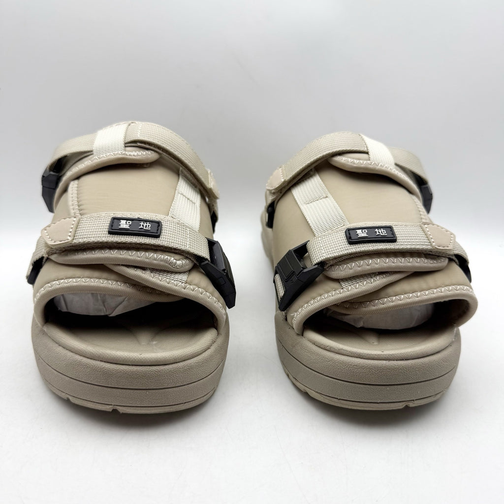 Seichi Mens Yoroi V2 Slide Sandals US 8 EU 41 Stone Tan NIB