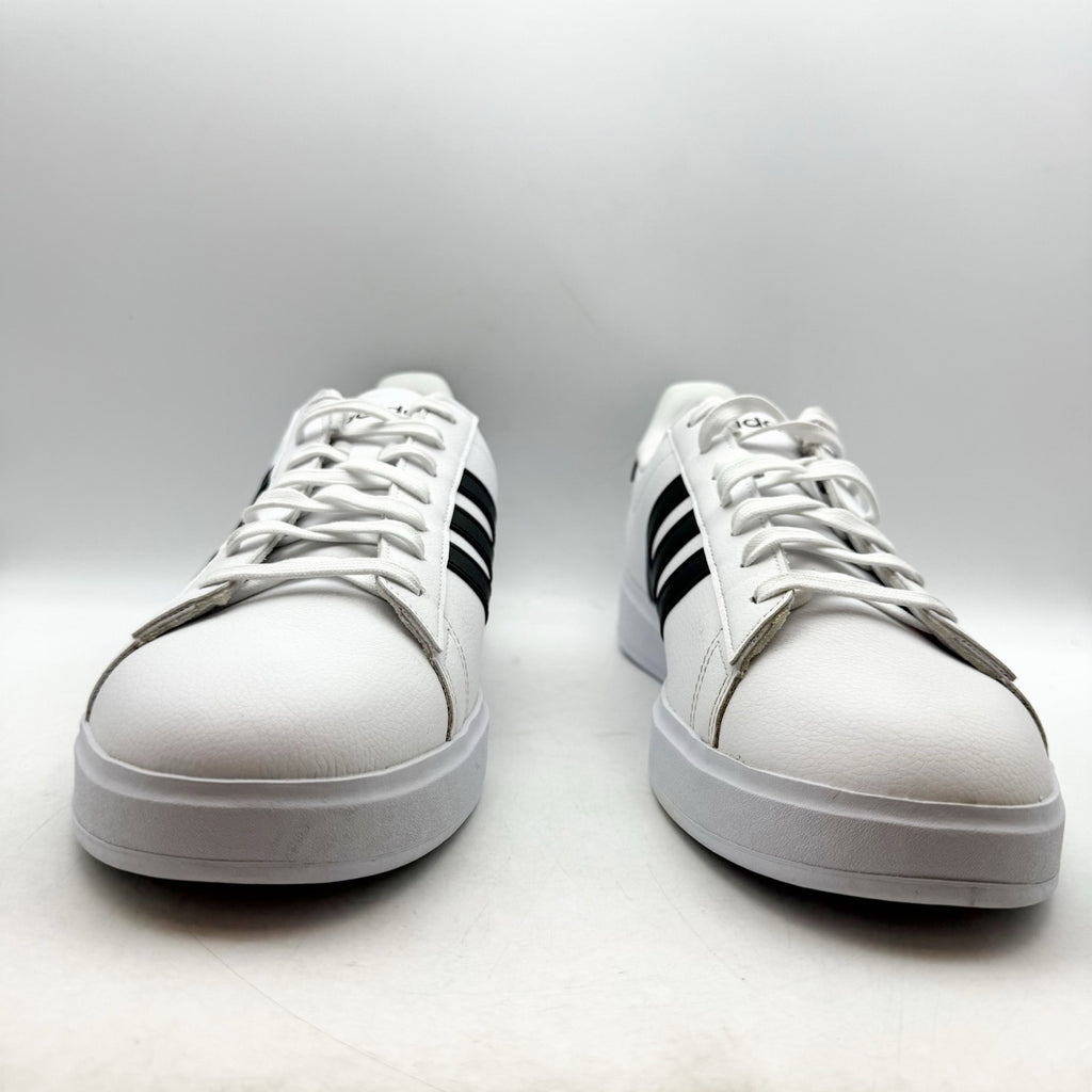 Adidas Mens Grand Court 2.0 Casual Sneakers US 12 White Black NWOB