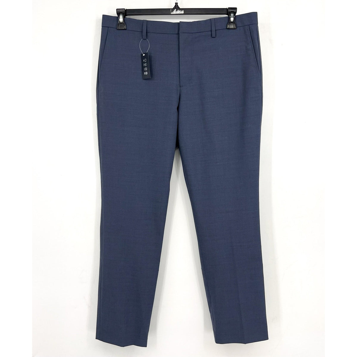 J.CREW Men's Four Season Thompson Dreass Pants 34x30 Blue Wool AP879 NWT