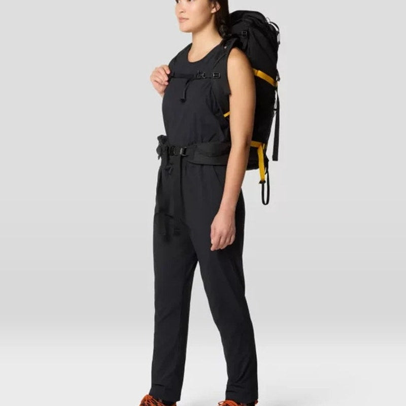 Mountain Hardware Womens Dynama Romper Small Black Sleeveless Jumpsuit NWT