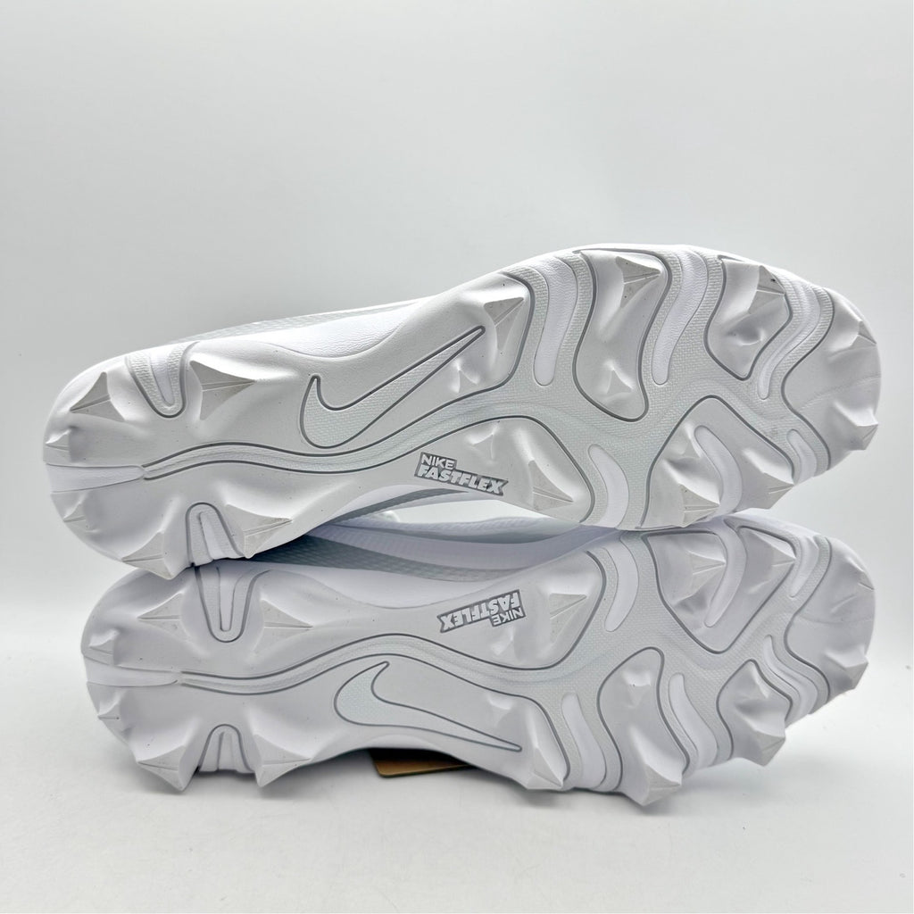 NIKE Mens Vapor Edge Shark 2 Football Cleats US 13 EU 47.5 White Silver NIB
