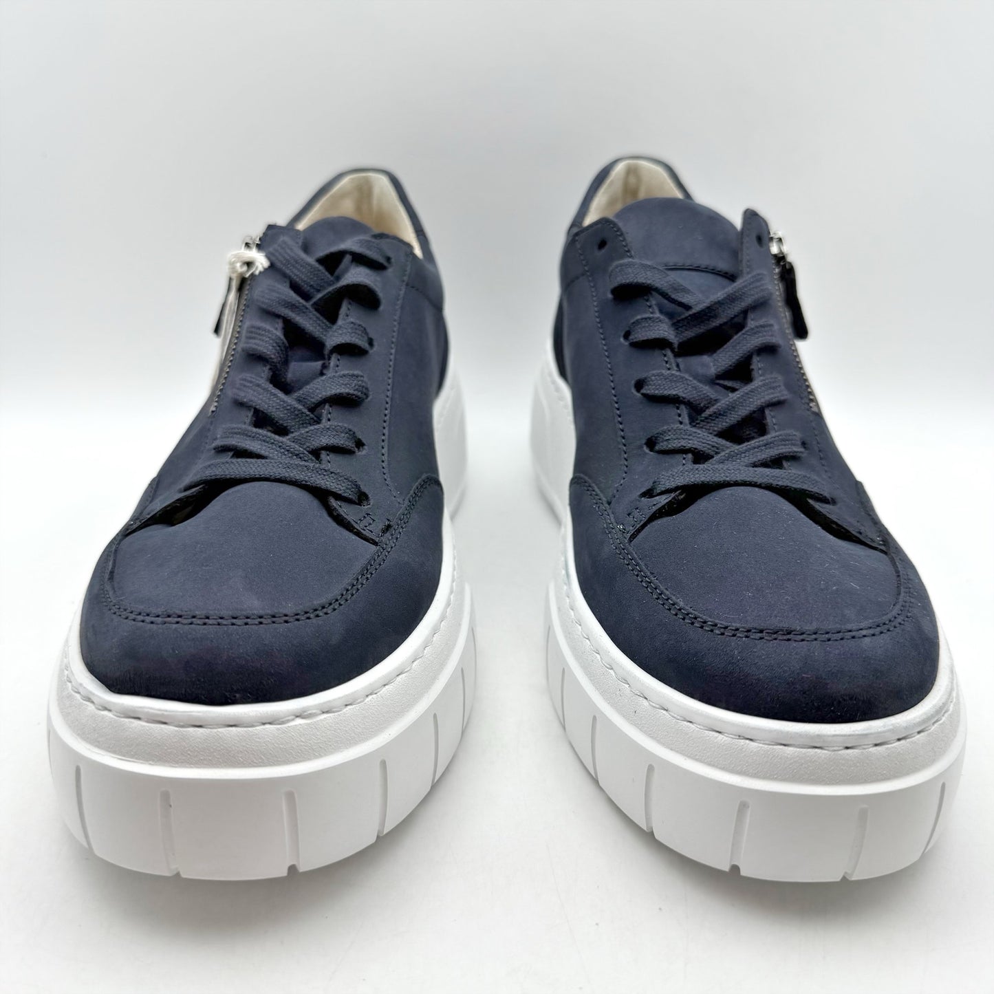 Gabor Womens 53.220 Sneakers UK 9.5 US 12 Navy Suede NWOB