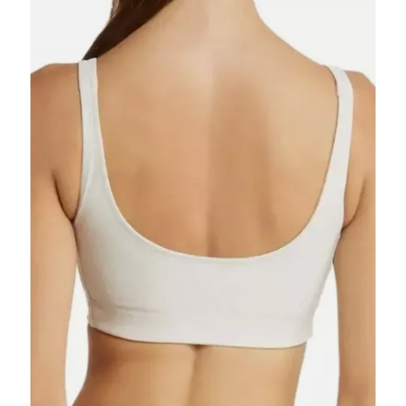 OUTDOOR VOICES Women's FreeForm Scoop Bra XXS White Milk Stone NWT