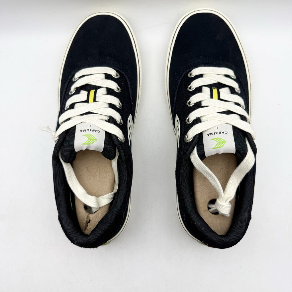 Cariuma Womens Peanuts Naioca Pro Skate Sneakers US 8.5 Black Canvas NIB
