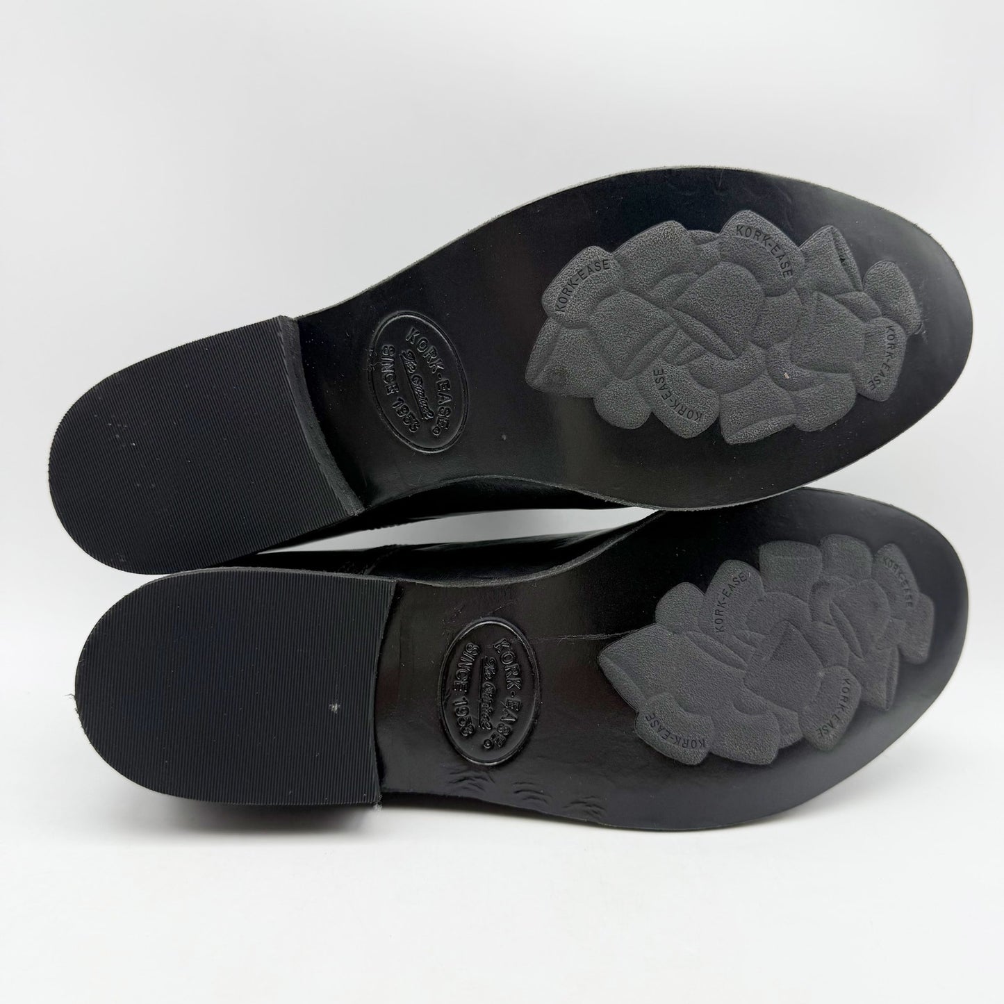 Kork-Ease Womens Rori Shoes US 9.5 M EU 40 Black Leather Slip On NIB