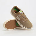 Cariuma Mens Naioca Pro Skate Low Sneakers US 12 Brown White Canvas Suede NIB