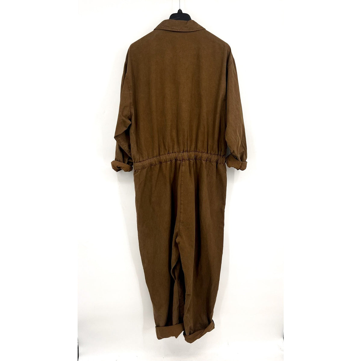 GOOD AMERICAN Women's Good Cinched Jumpsuit 3XL Olive Green Canvas NWT