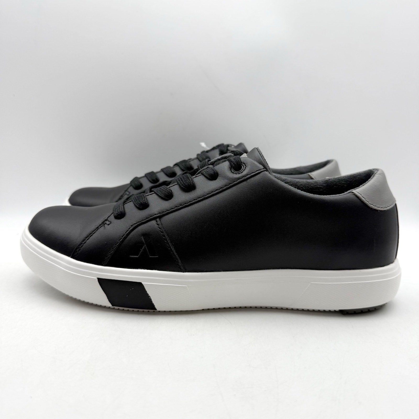 Anodyne Womens No. 27 Casual Sneakers US 8.5 M Black Leather NWT