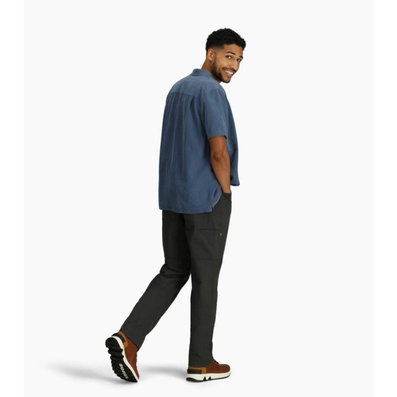 ROYAL ROBBINS Men's Desert Pucker Dry S/S Shirt Medium Collins Blue NWOT