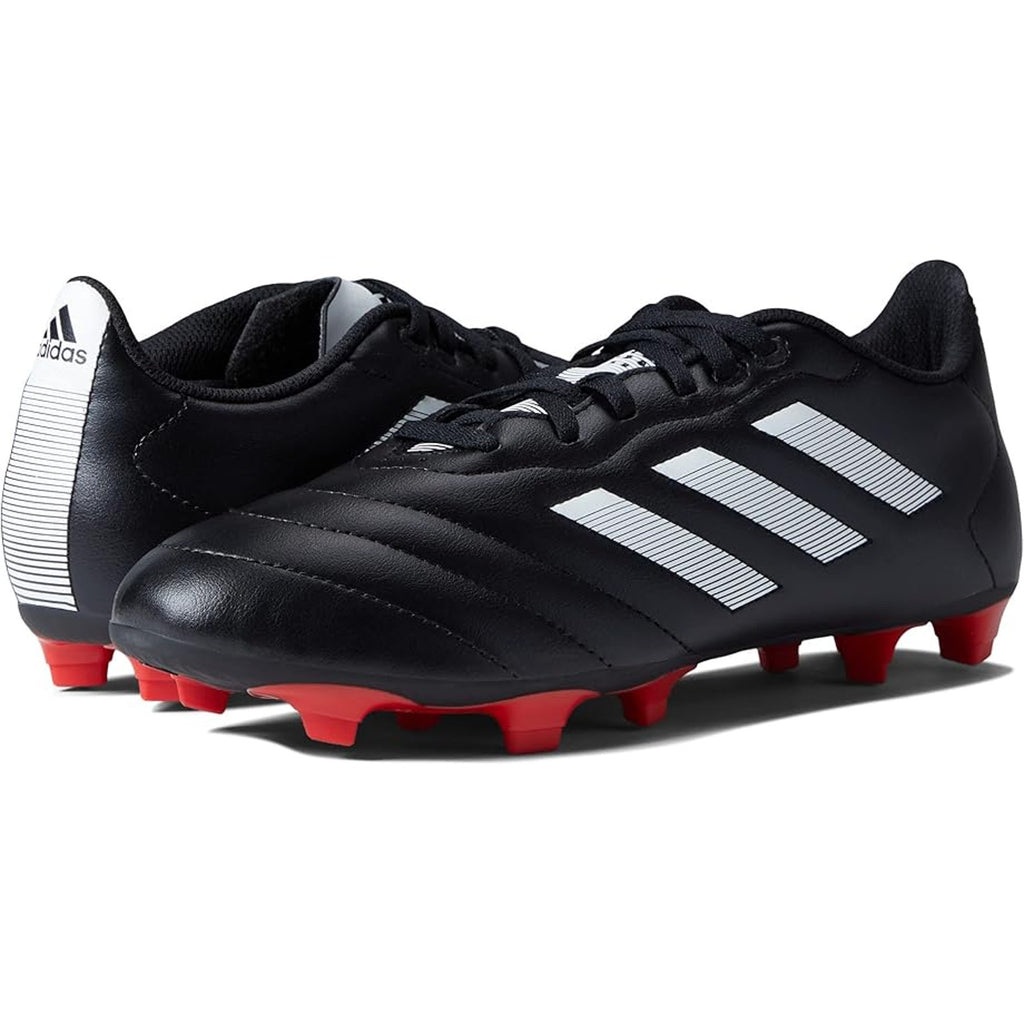 Adidas Mens Goletto VIII Firm Ground Soccer Cleats Size 9 Black Red Athletic NWT