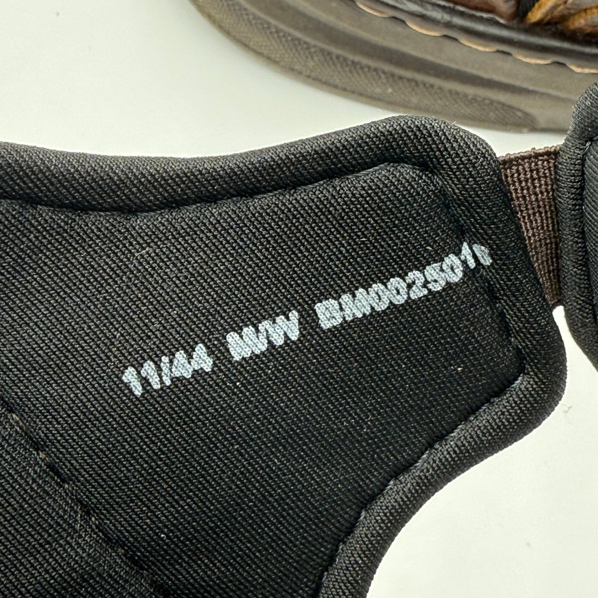 Born Mens Colby Fisherman Sandals Size 11 EU 44 Brown Tan Saddle Leather NIB