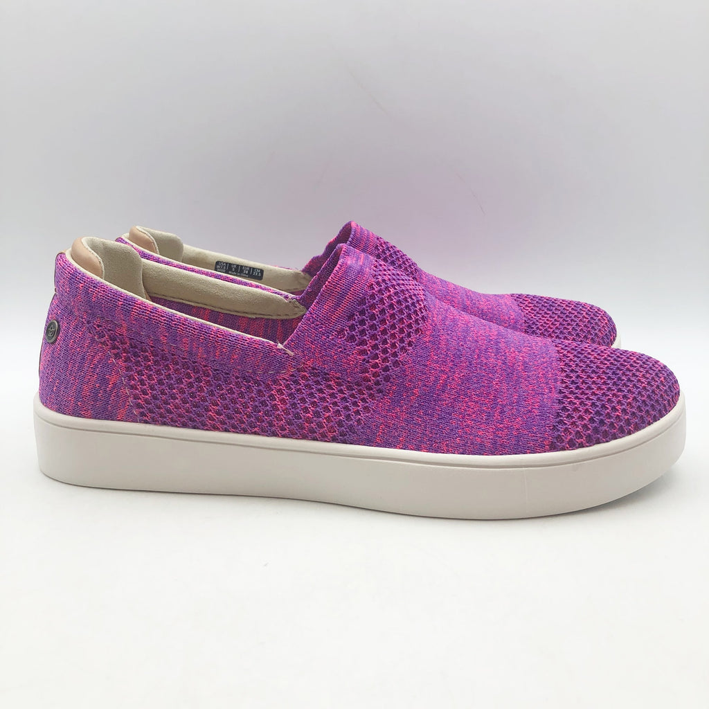 Spenco Womens Coastal Slip-on Sneakers Size 11 B Blush Purple Pink Knit NIB