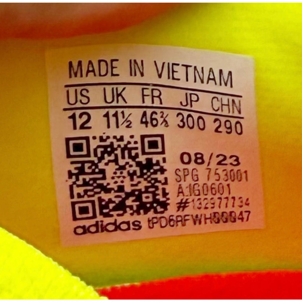 Adidas X Crazyfast Mens Pro Firm Ground Soccer Cleats Size 12 Yellow NWOB IG0601