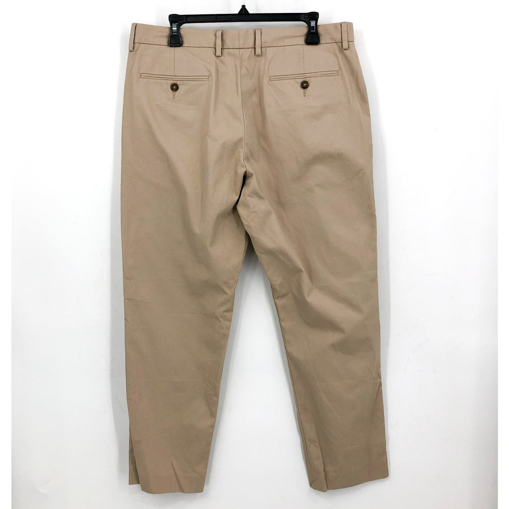 J.CREW Men's Ludlow Classic-Fit Pants 34x30 Tan Cotton Twill Style 17249 NWOT