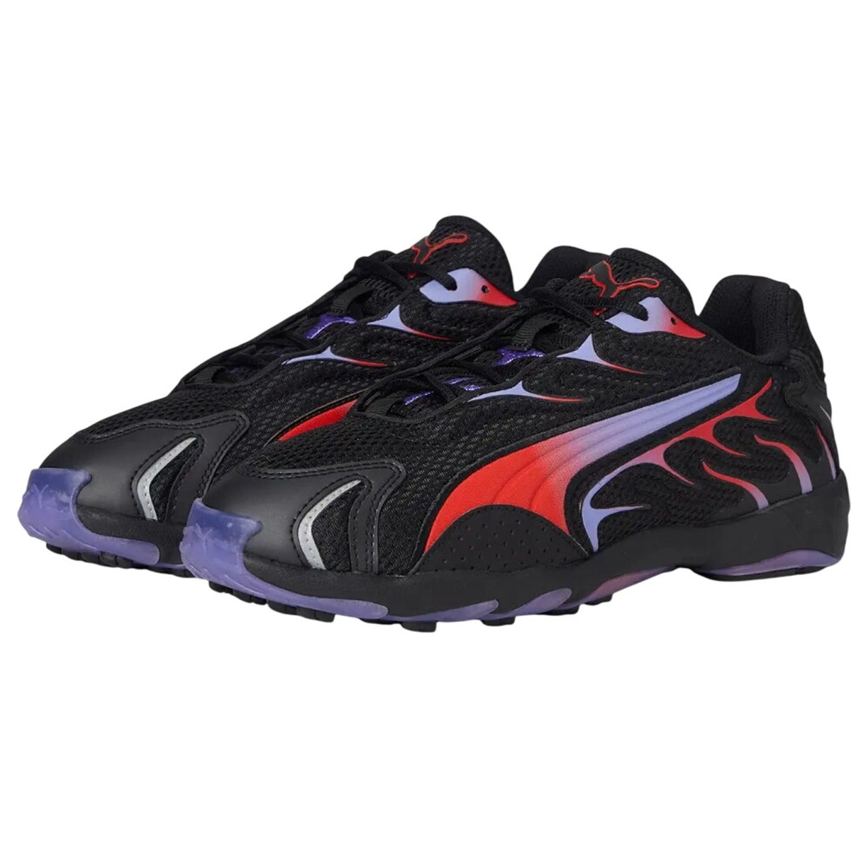 PUMA Mens Inhale Athletic Shoes Size 11 EU 44.5 Black Purple Red NIB