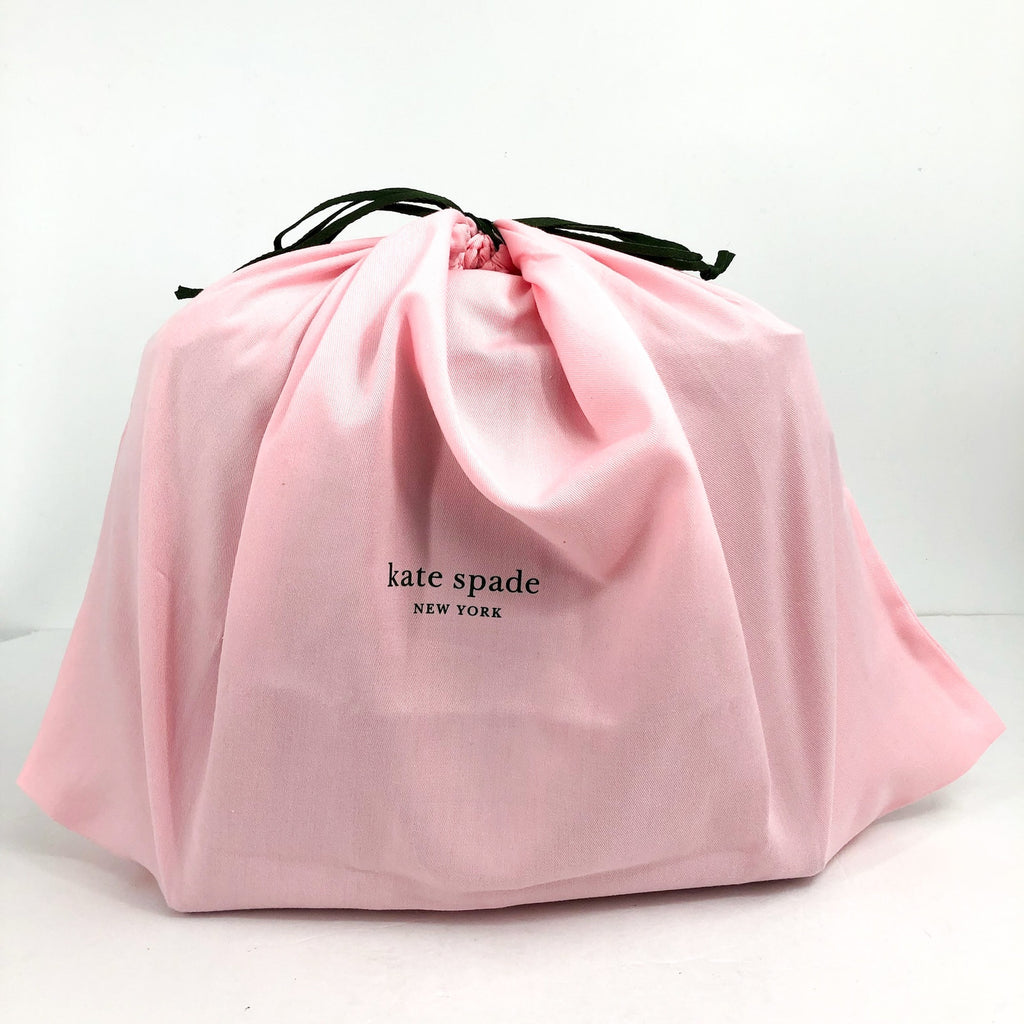 KATE SPADE Knott Large Tote Bag Tan Raw Pecan Shoulder Straps Leather NWT