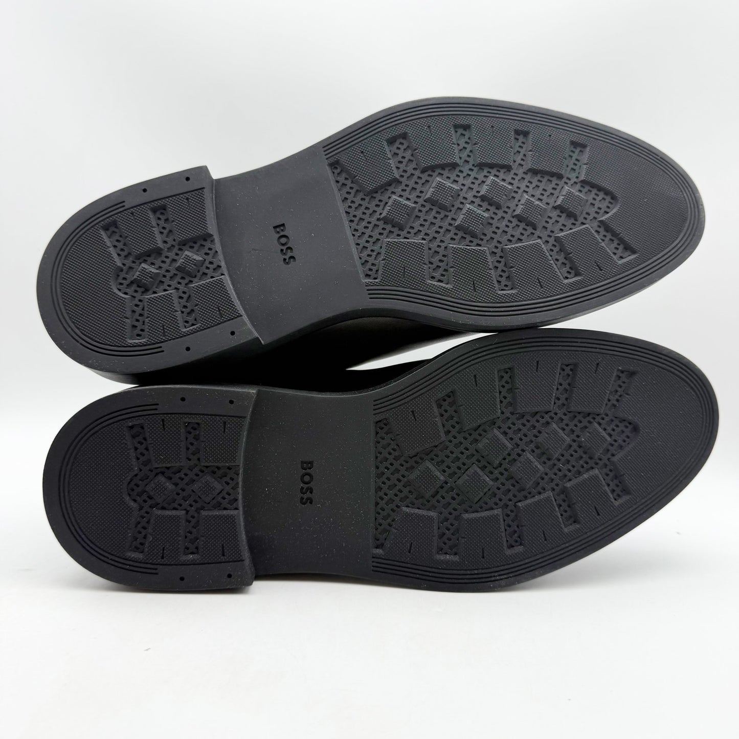 Boss Mens Calev Chelsea Ankle Boots EU 40 US 7 Dark Brown Leather NWOB