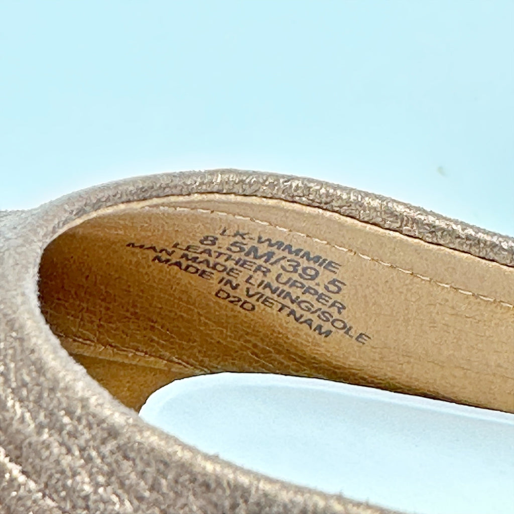 Lucky Brand Womens Wimmie Ballet Flats Size 8.5 M Bronze Brown NIB
