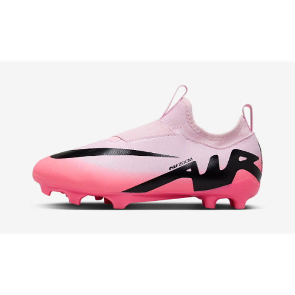 Nike Kids Mercurial Vapor 15 Academy Soccer Cleat 1 Youth Pink Black DJ5617 NWOB
