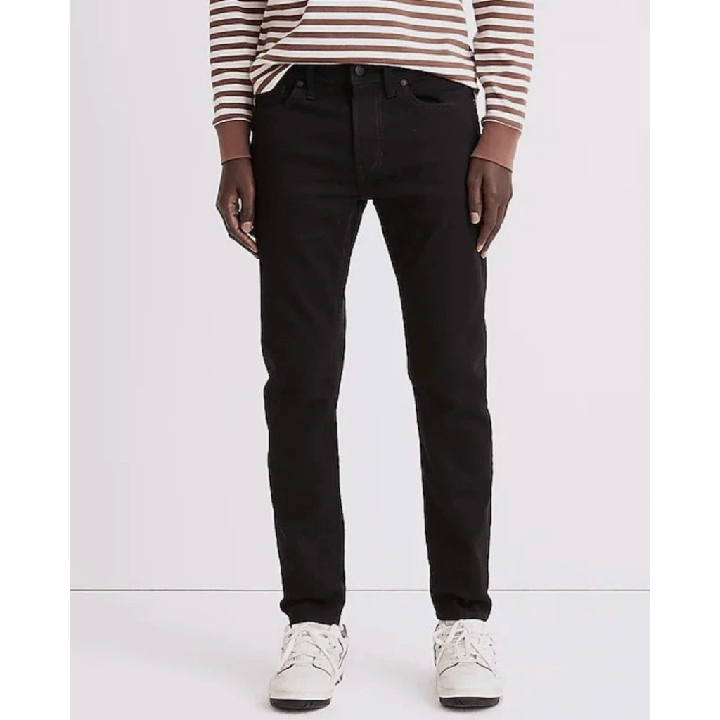 MADEWELL Men's Slim Jeans 34x30 Black Bainhart Wash ND479 COOLMAX® Denim NWT