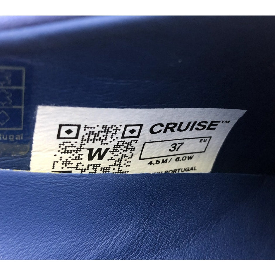 Wolf & Shepherd Womens Cruise Mule Slip On Shoes SIZE 6 Blue White Leather NIB