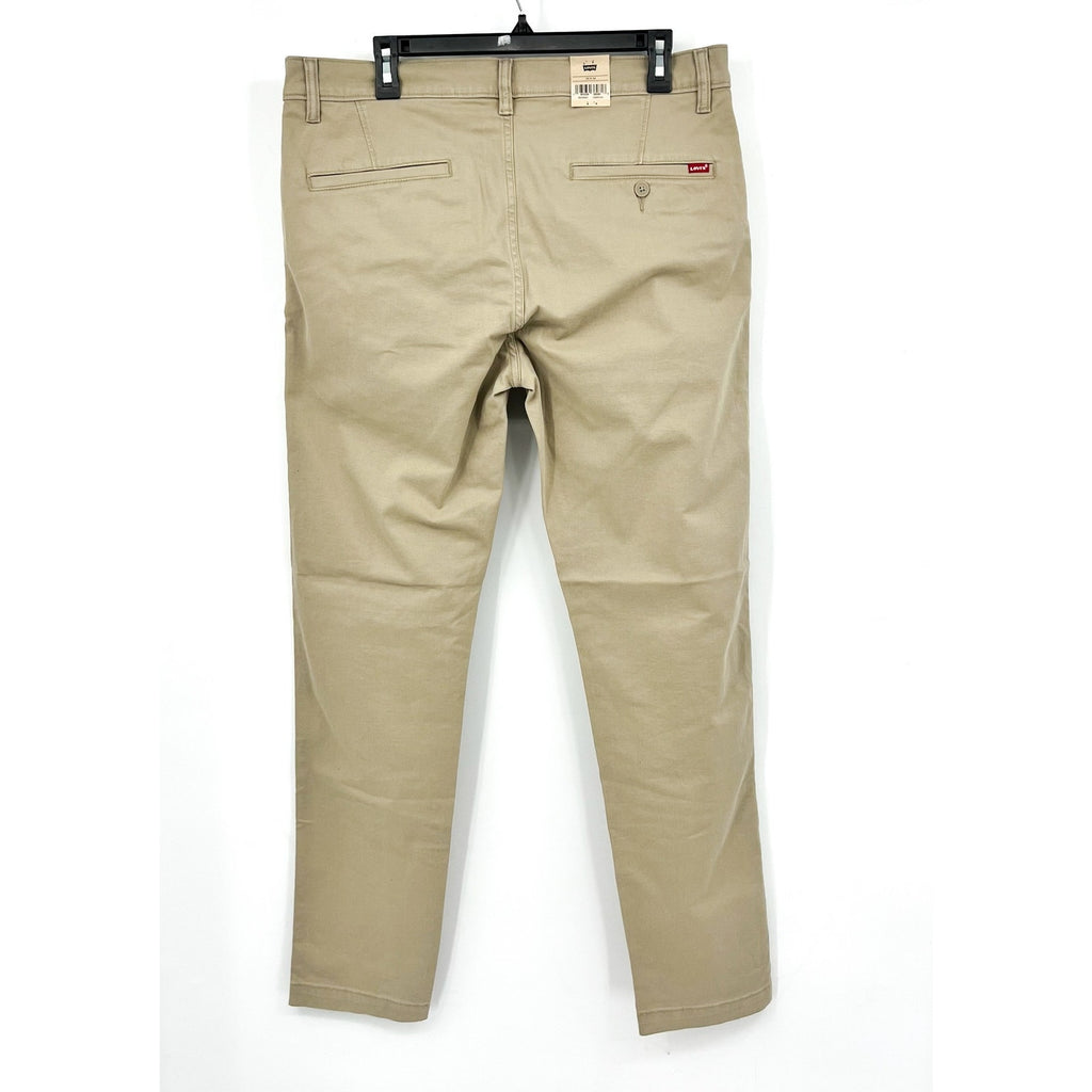 LEVI'S Men's XX Standard Taper Chinos 34x34 Tan True Chino Pants 85226-0069 NWT
