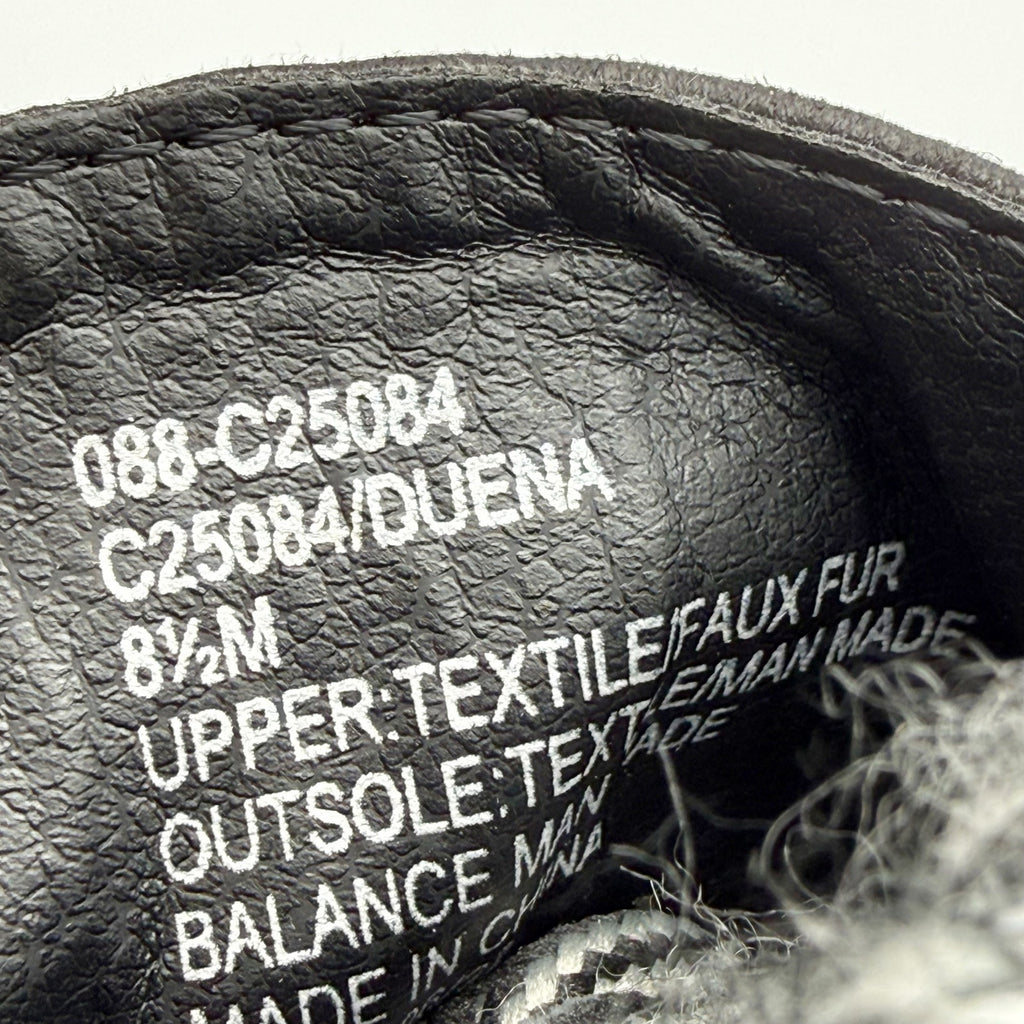 Cliffs by White Mountain Womens Duena Ankle Booties US 8.5 M Black Knit NIB