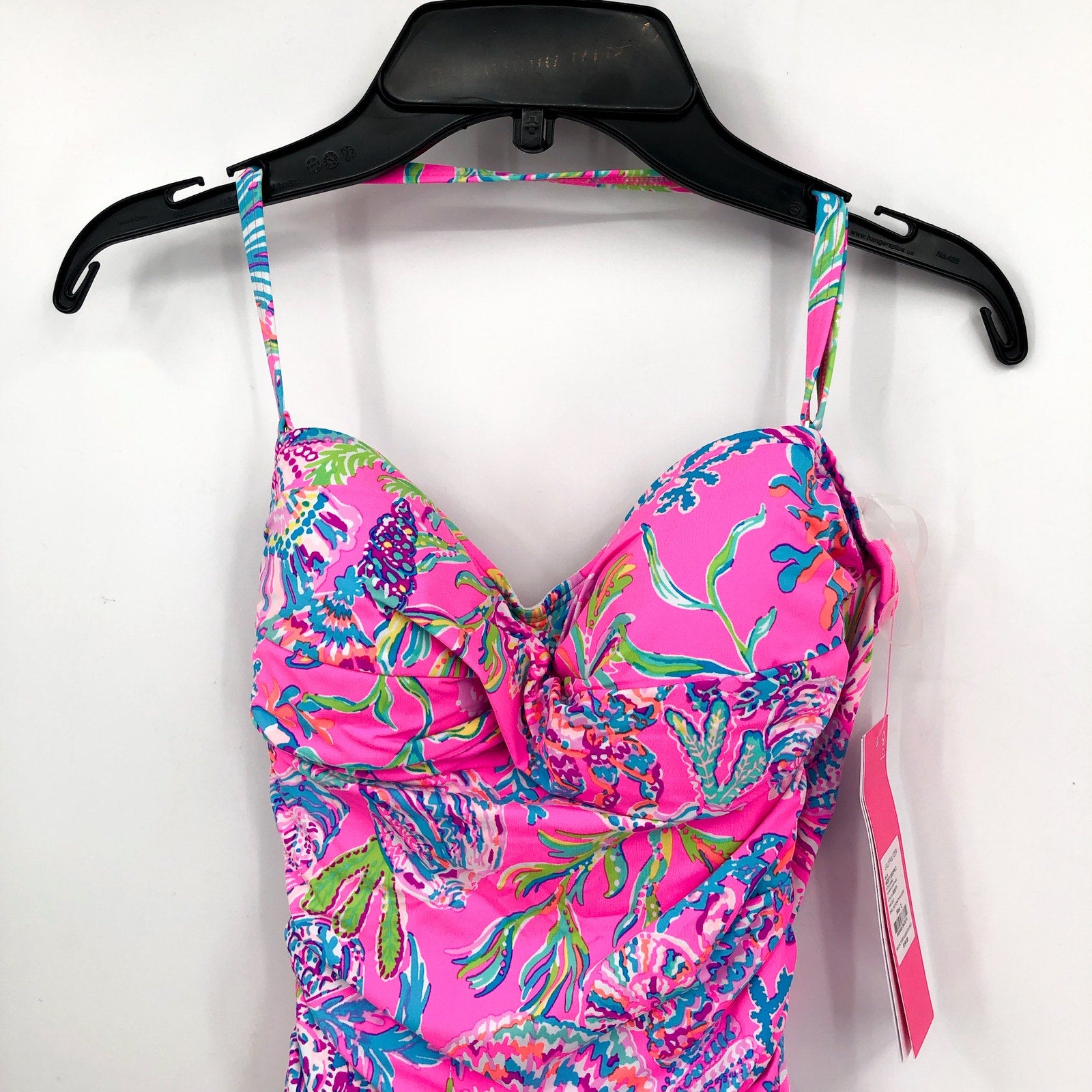 LILLY PULITZER Flamenco One Piece Pink Isle Shell Me Something Good Size 2