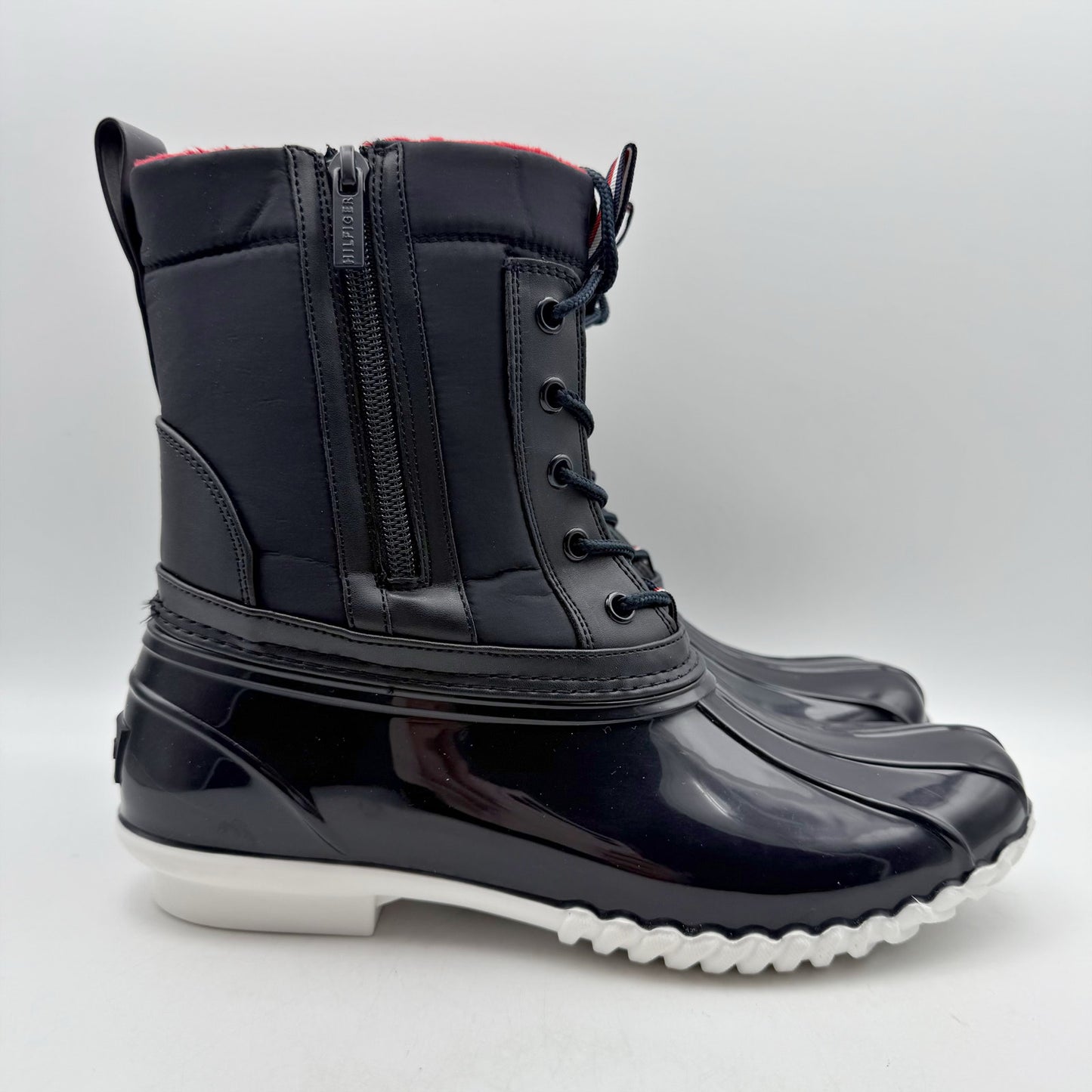 Tommy Hilfiger Womens Hierra Cold Weather Boots US 9 M EU 40 Blue NIB